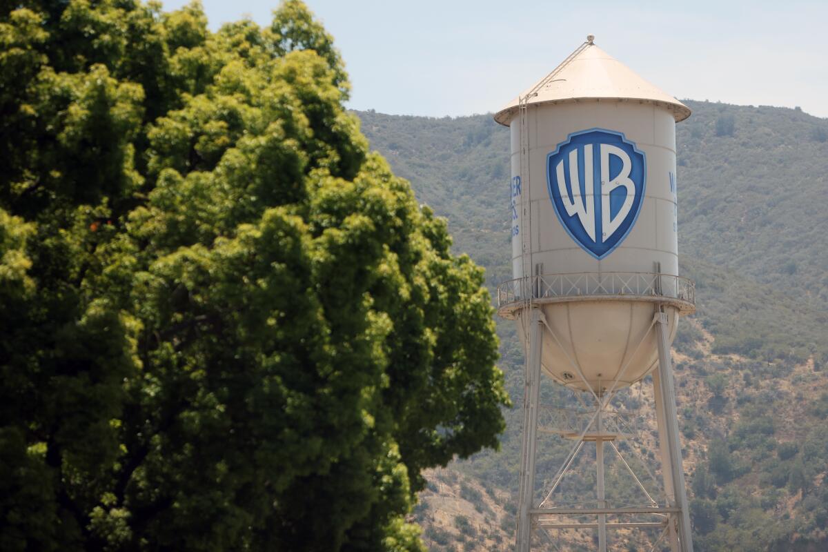 Warner Bros. water tower in Burbank