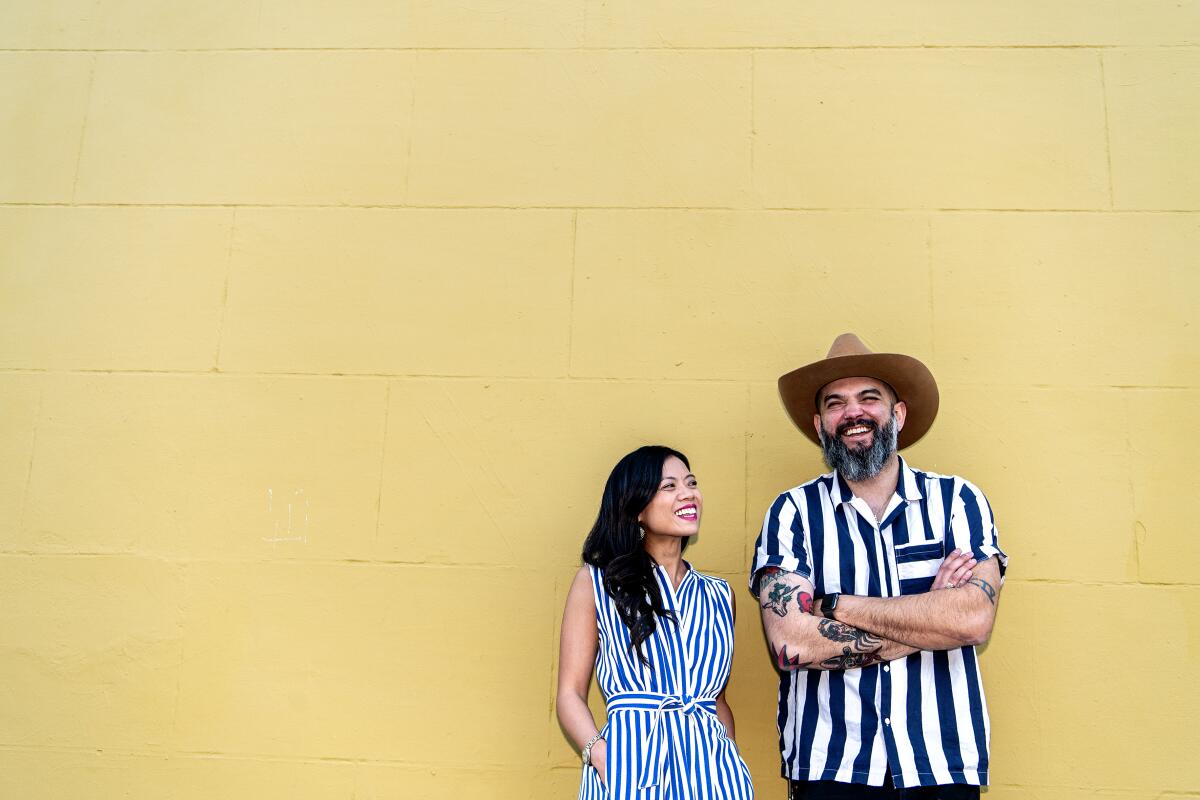 Here's Looking At You co-chefs and owners Lien Ta and Jonathan Whitener