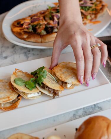 A selection of appetizers from Metropole Bar + Kitchen.