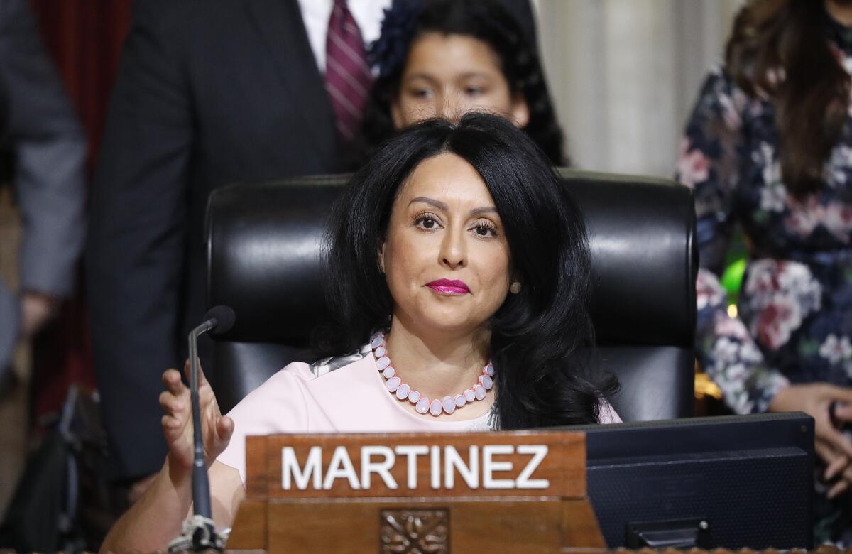 L.A. City Council President Nury Martinez