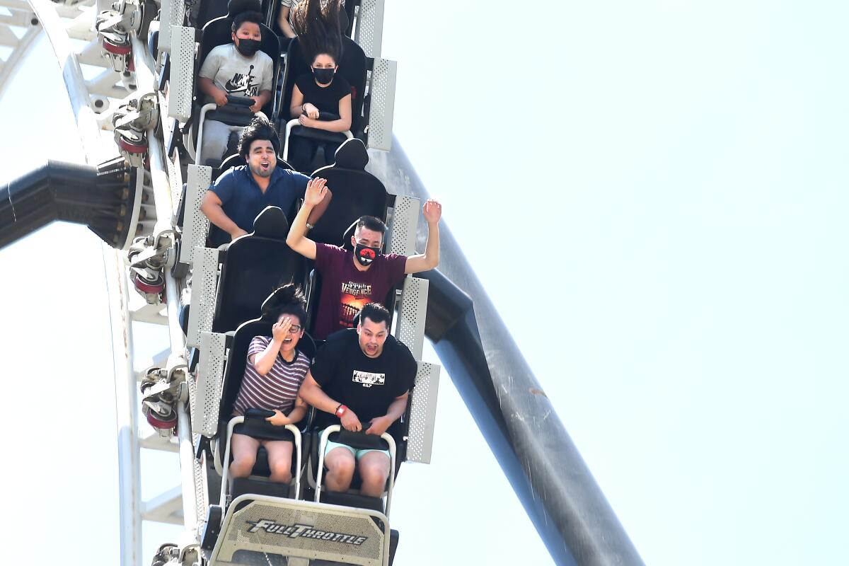 Full Throttle at Six Flags Magic Mountain
