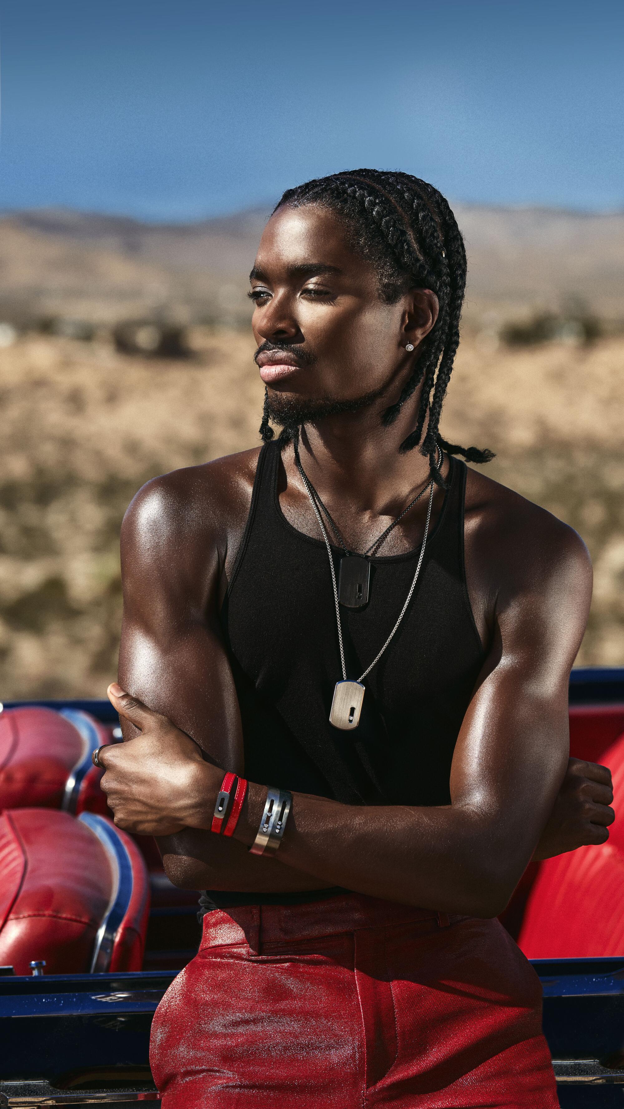 Alton Mason for Messika Brand Campaign 2023