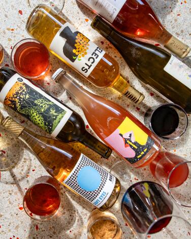 A selection of wines at Ruby Fruit in Silver Lake